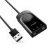 UGREEN USB External Stereo Sound Adapter 15cm – Black | CM129 40964 UGREEN USB External Stereo Sound Adapter 15cm – Black | CM129 40964